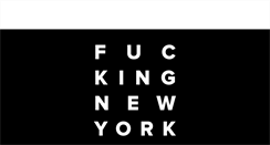 Desktop Screenshot of fuckingnewyork.com